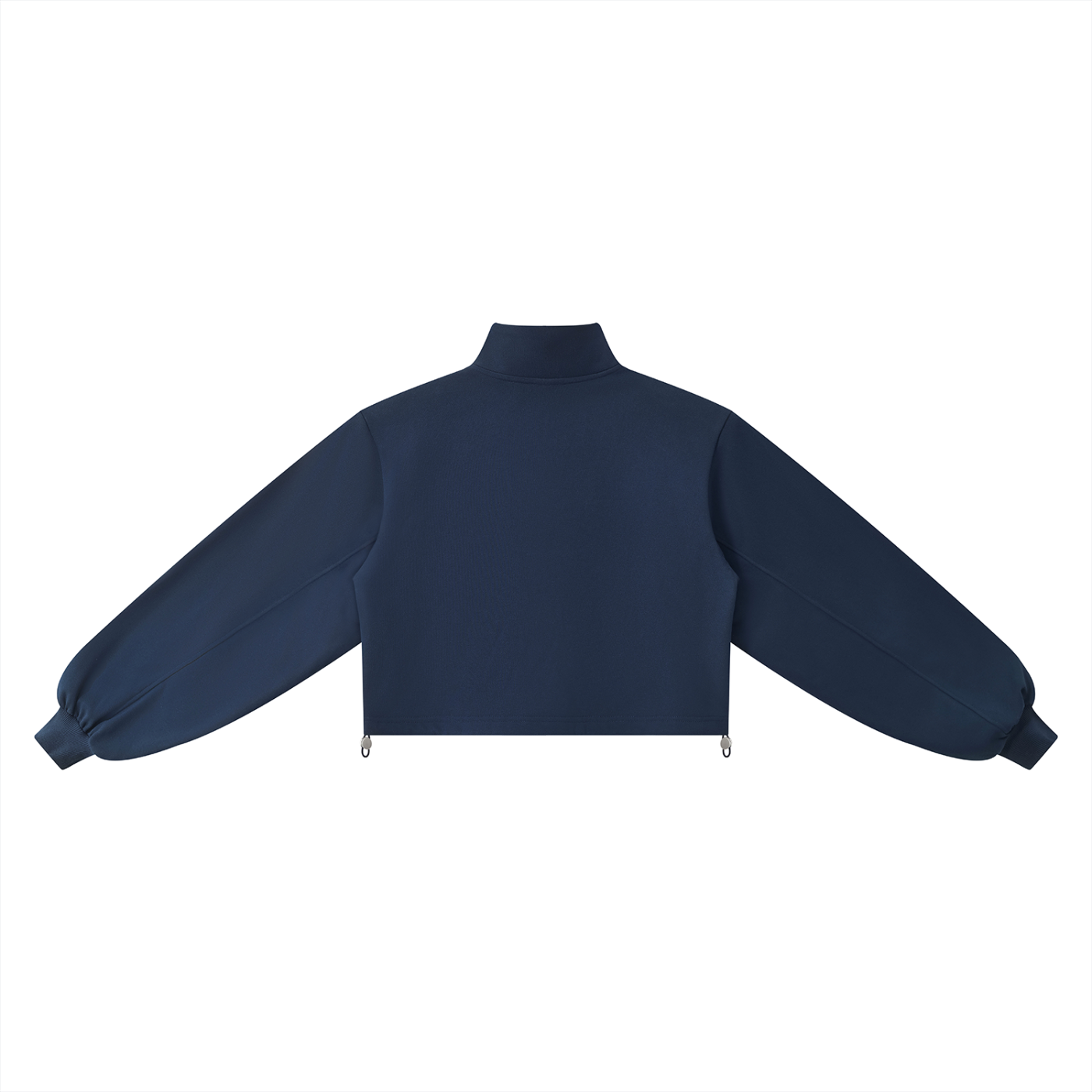 Mock-Neck Quarter-Zip Sweatshirt