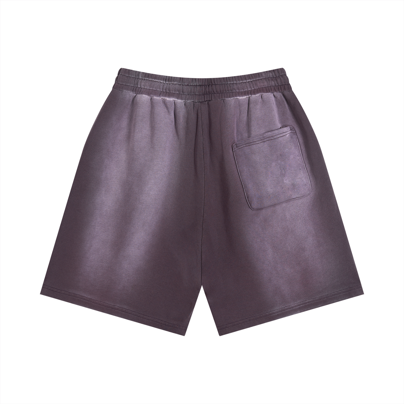 Sun-Fade Distressed Shorts