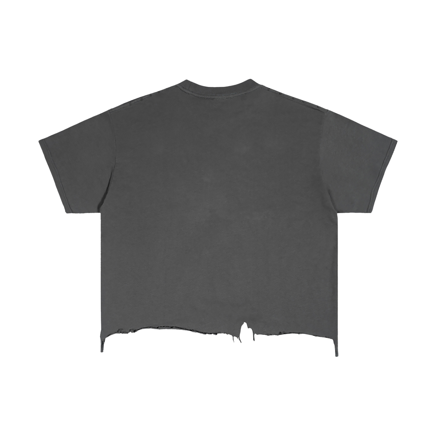 Vintage Wash Distressed Boxy Tee