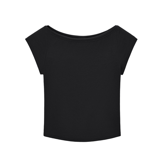 Wide-Neck Baby Tee product photo – Aurex