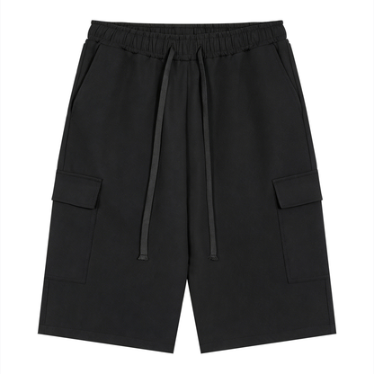 Drawstring Cargo Shorts product photo – Aurex