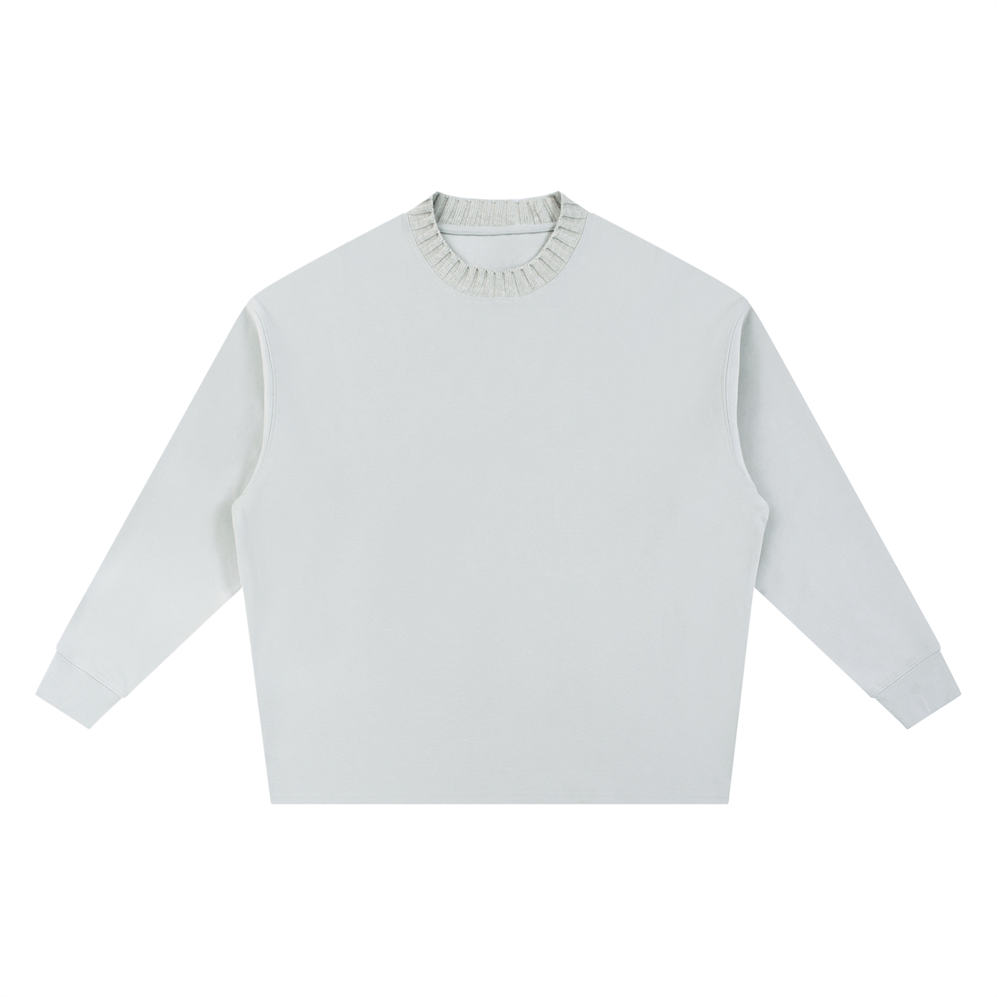 Round-Neck Oversized Sweatshirt