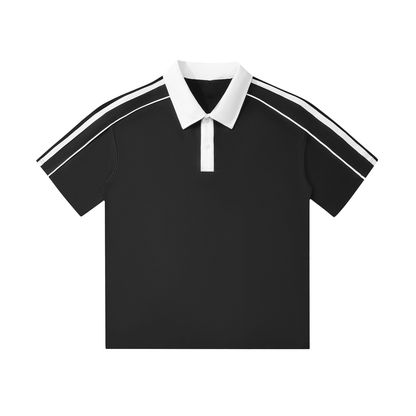 Contrast-Collar Polo product photo – Aurex