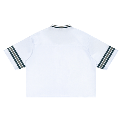 Boxy Striped Soccer Jersey