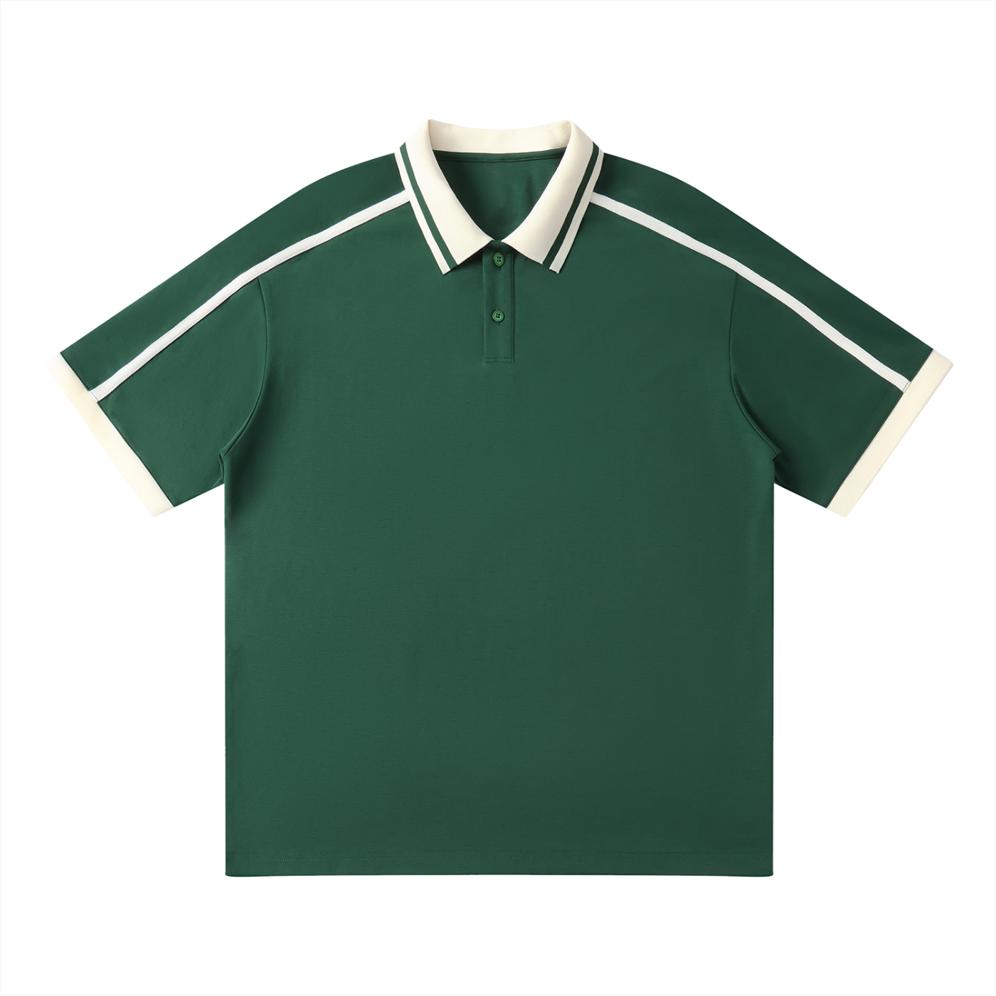 Contrast-Piping Polo
