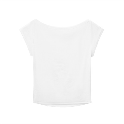 Wide-Neck Baby Tee