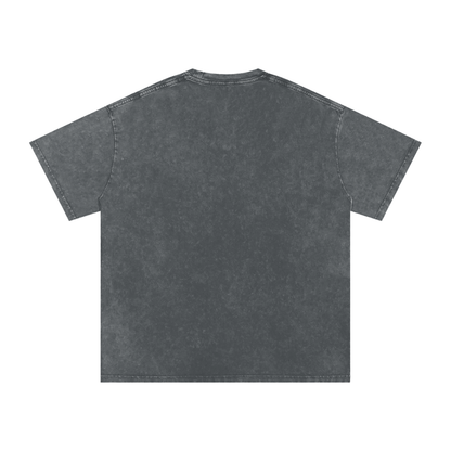 Snow Wash Oversized Cotton Tee