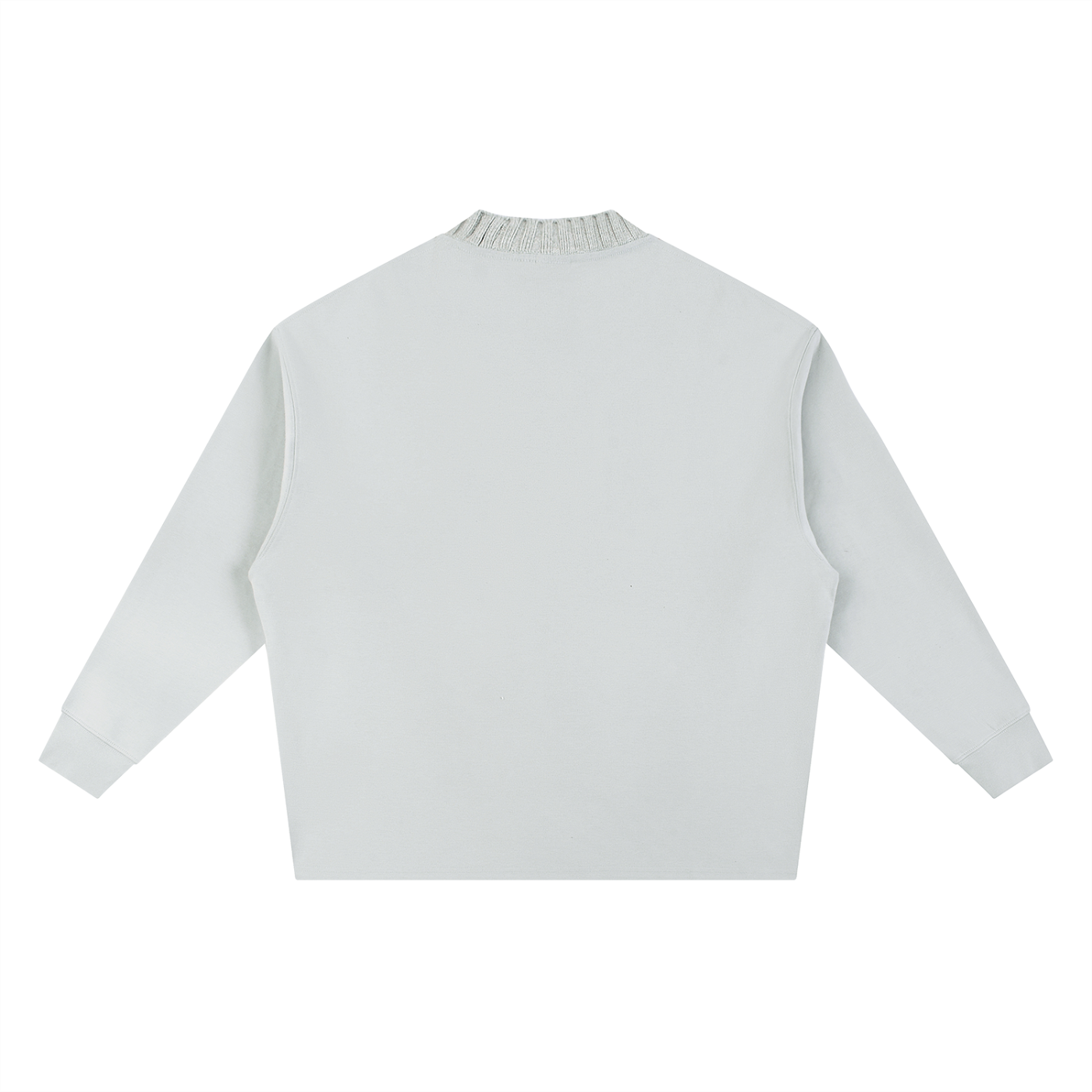 Round-Neck Oversized Sweatshirt