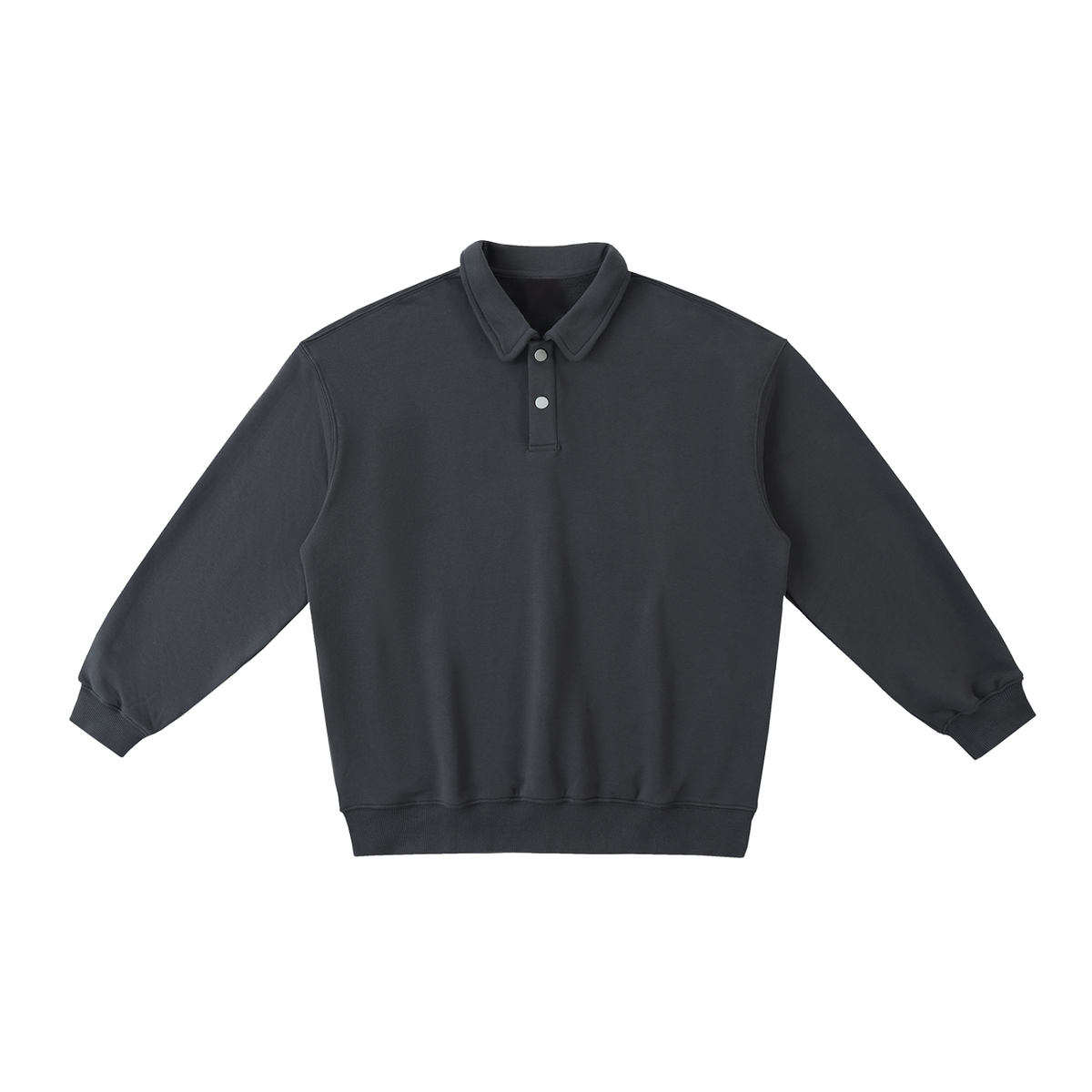 Polo-Collar Sweatshirt product photo – Aurex