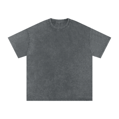 Snow Wash Oversized Cotton Tee