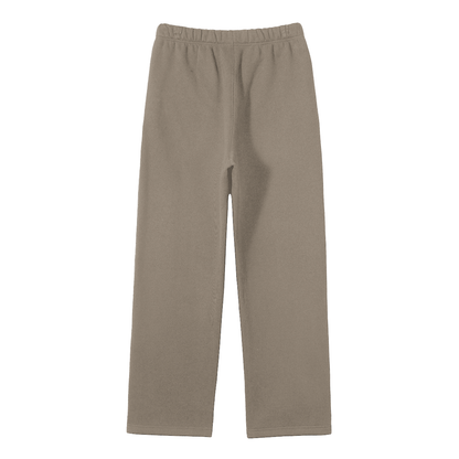 Fleece Straight-Leg Pants