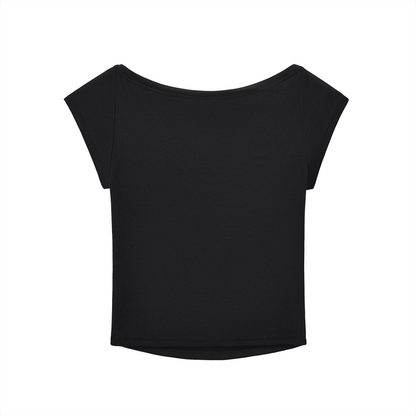 Wide-Neck Baby Tee