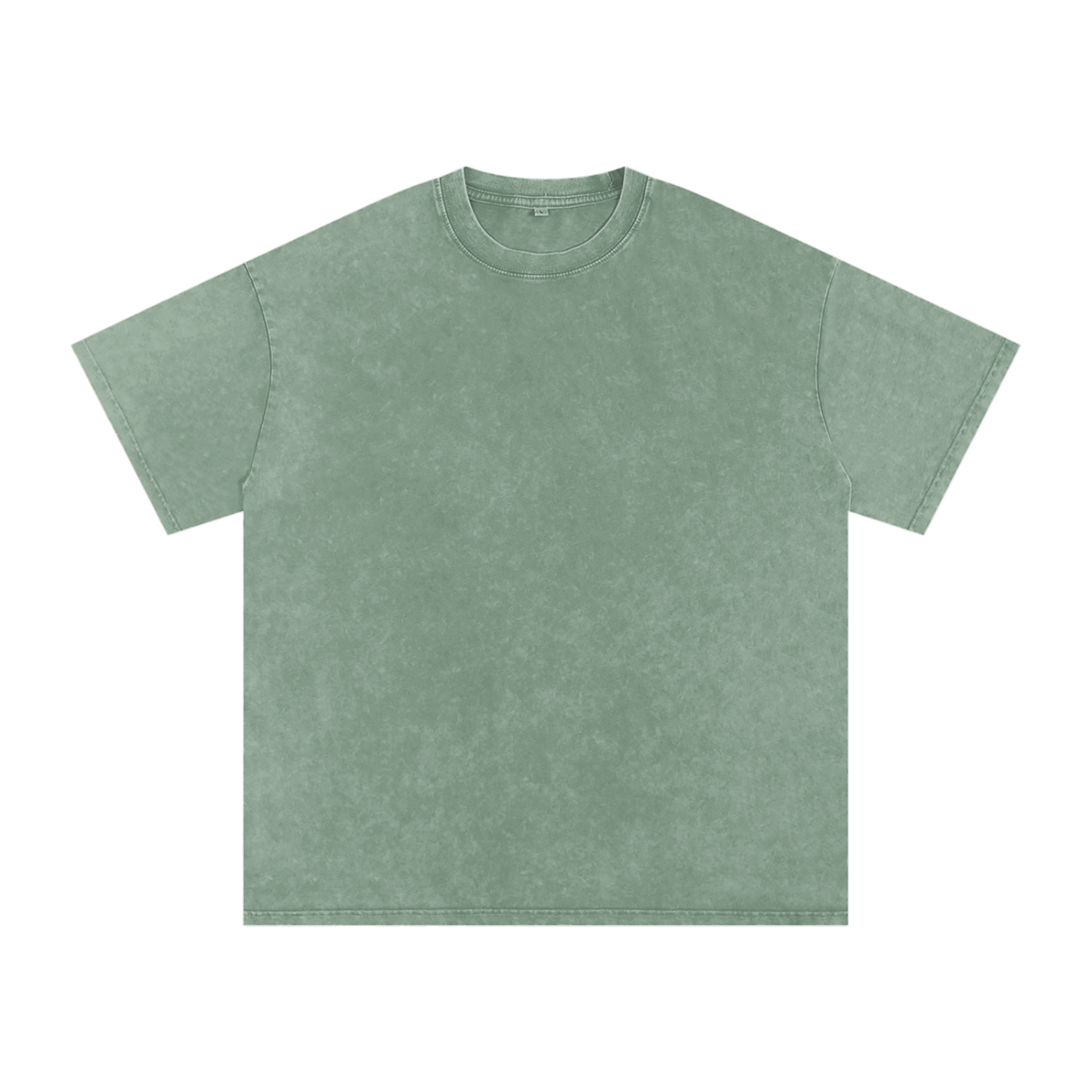 Snow Wash Oversized Cotton Tee