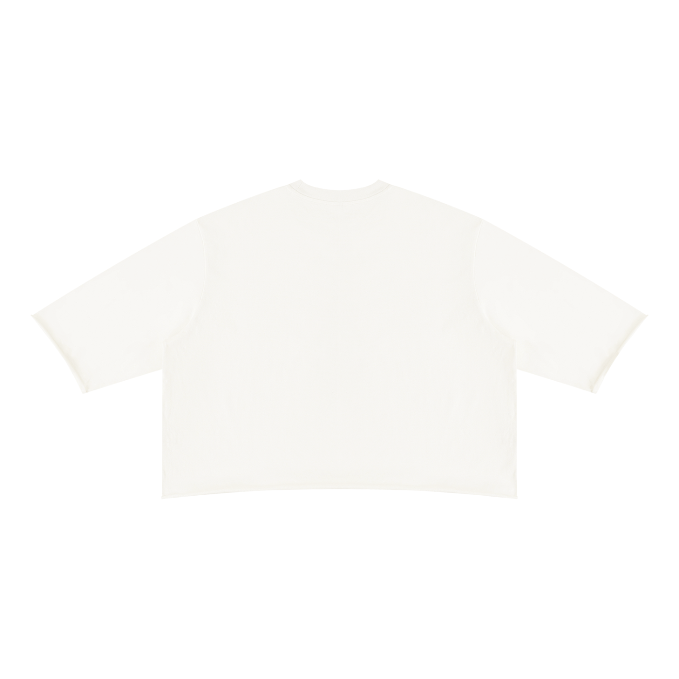 Mineral Wash Raw-Hem Boxy Tee