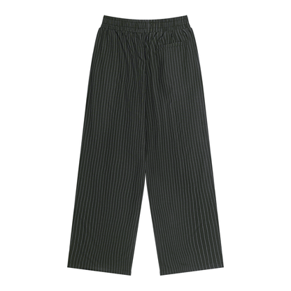 Striped Pleated Pants