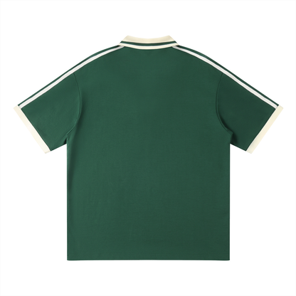Contrast-Piping Polo