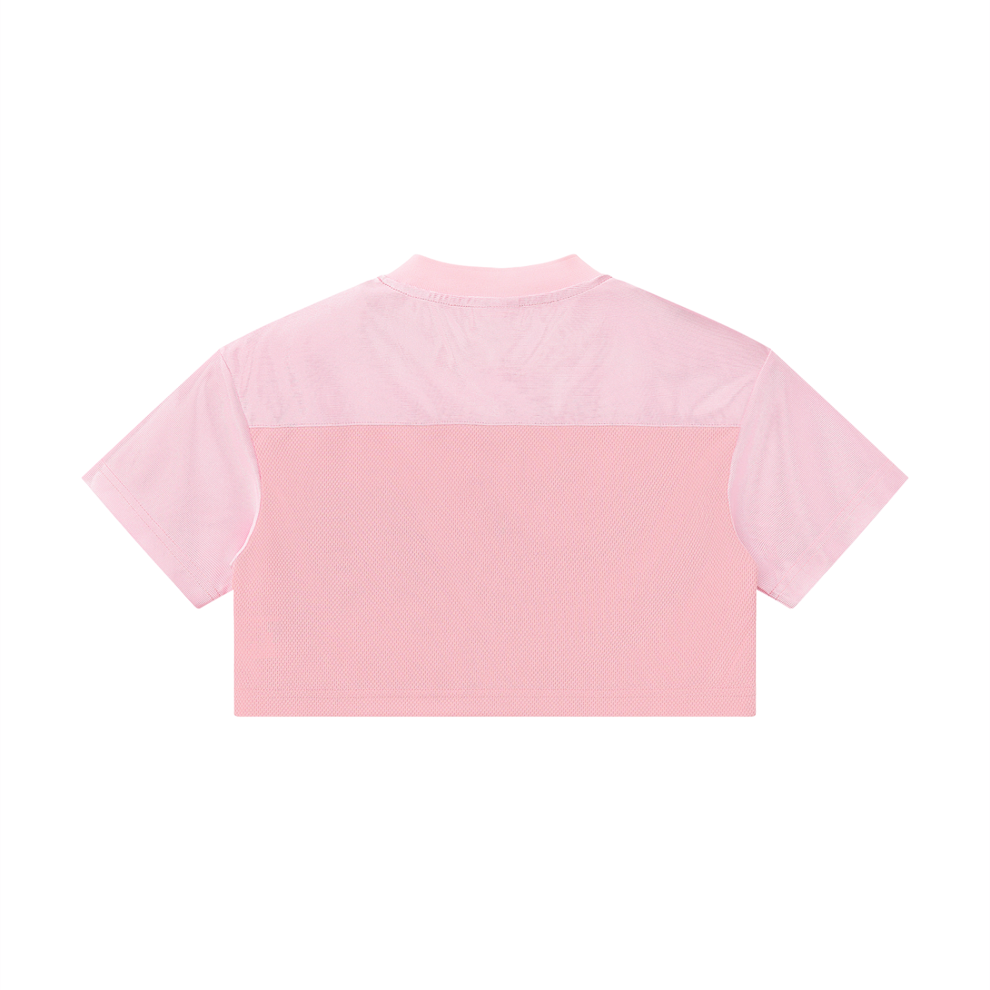 Cropped Paneled V-Neck Top