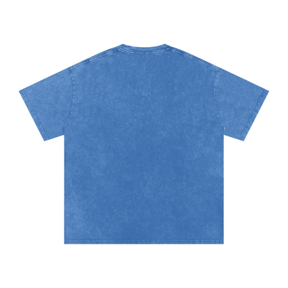 Snow Wash Oversized Cotton Tee