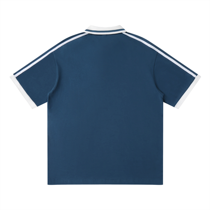 Contrast-Piping Polo