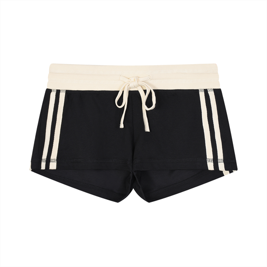 Contrast-Stripe Track Shorts product photo – Aurex