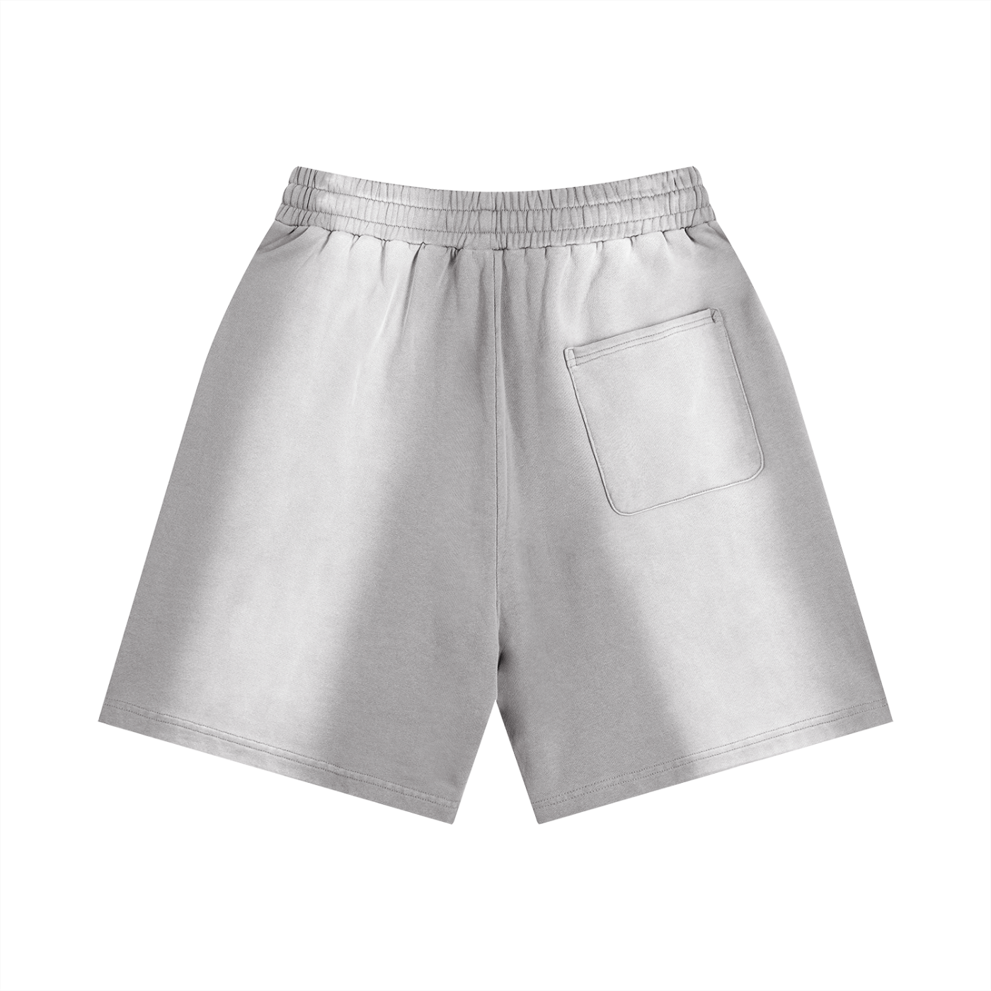 Sun-Fade Distressed Shorts