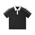 Collar Short-Sleeve Polo Shirt