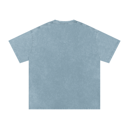 Snow Wash Oversized Cotton Tee