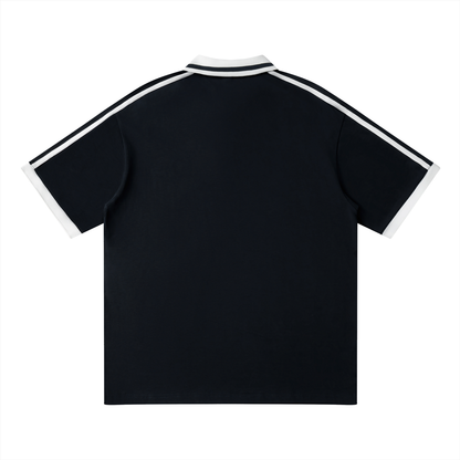 Contrast-Piping Polo