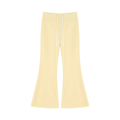 Drawstring Flared Pants