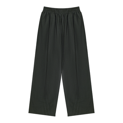 Striped Pleated Pants product photo – Aurex