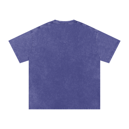 Snow Wash Oversized Cotton Tee