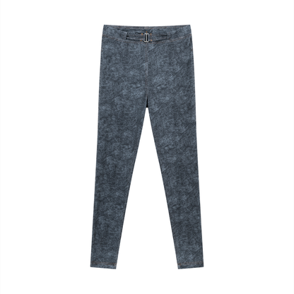 Faux-Denim Leggings