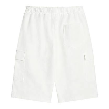 Drawstring Cargo Shorts