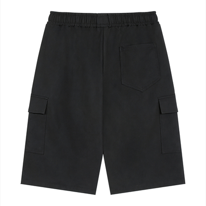 Drawstring Cargo Shorts