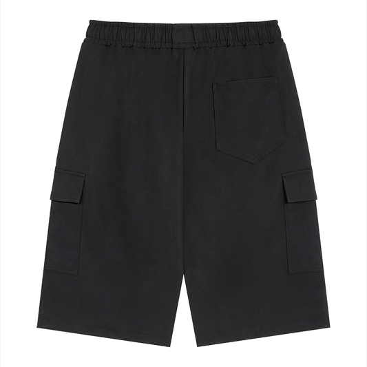 Drawstring Cargo Shorts