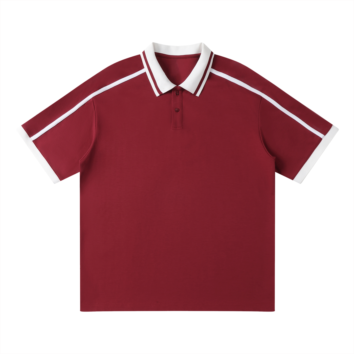 Contrast-Piping Polo