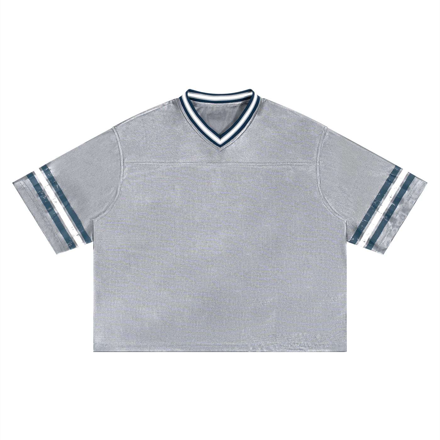 Boxy Striped Soccer Jersey