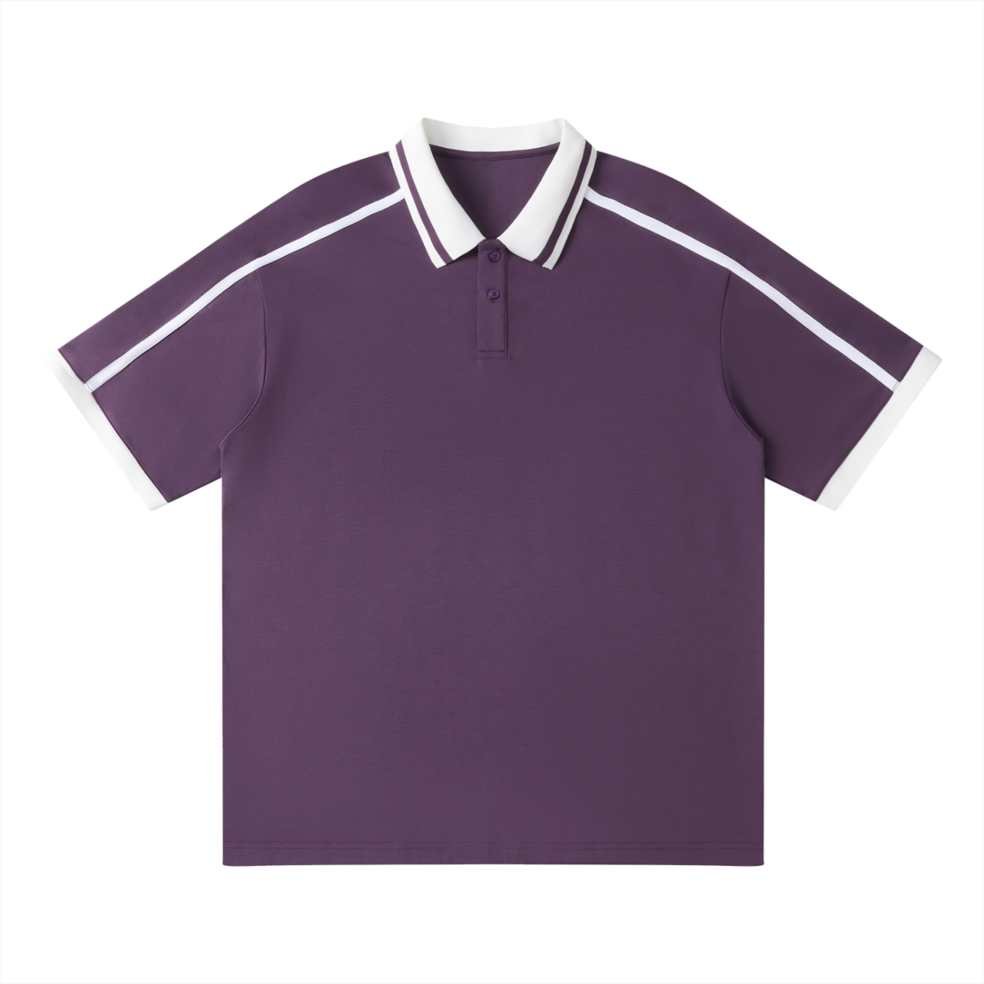 Contrast-Piping Polo