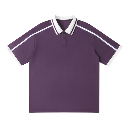 Contrast-Piping Polo