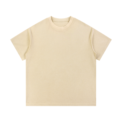 Mineral Wash Waffle-Knit Tee