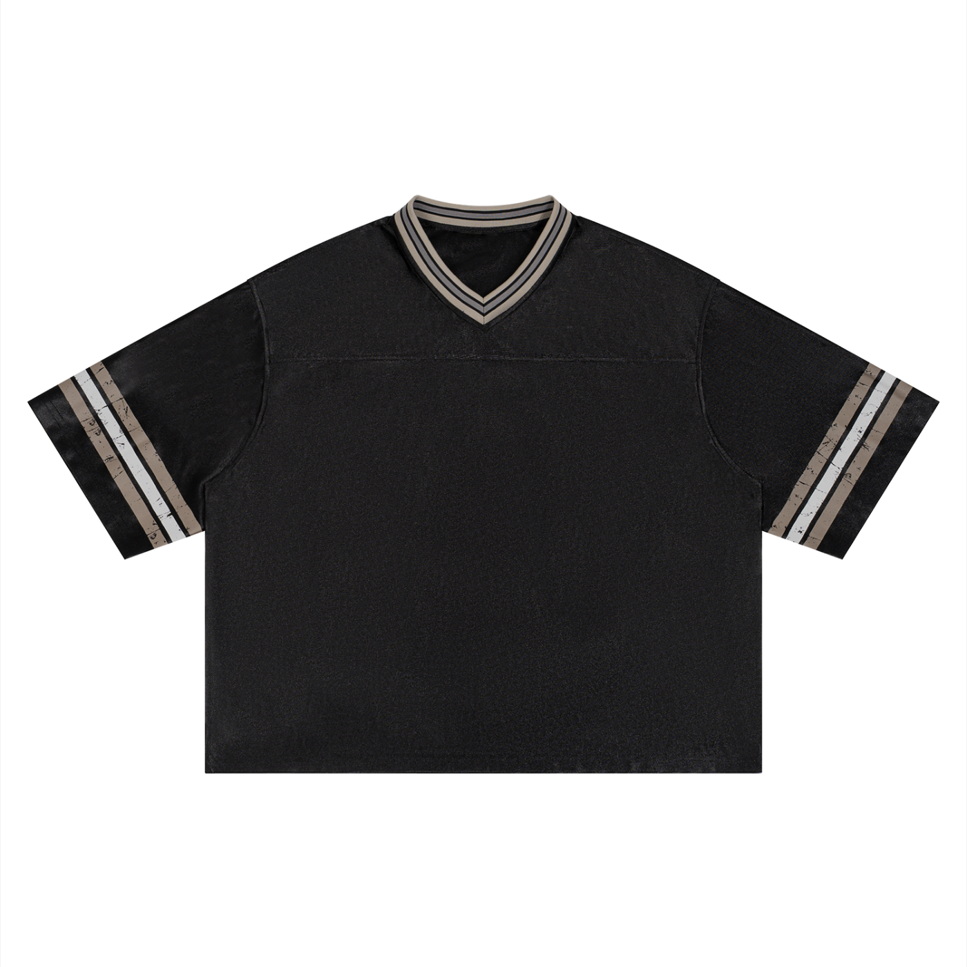 Boxy Striped Soccer Jersey product photo – Aurex