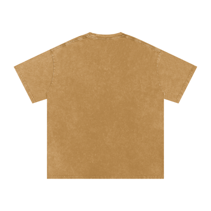Snow Wash Oversized Cotton Tee