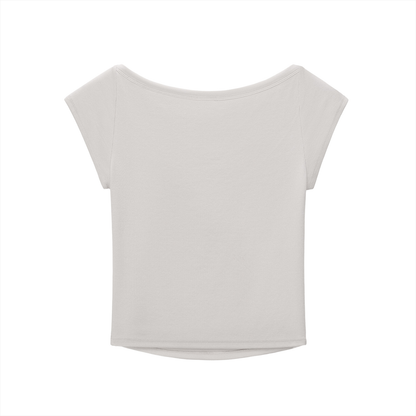 Wide-Neck Baby Tee