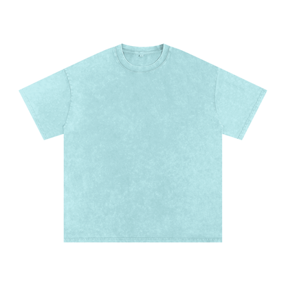 Snow Wash Oversized Cotton Tee