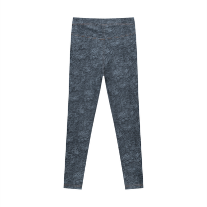 Faux-Denim Leggings