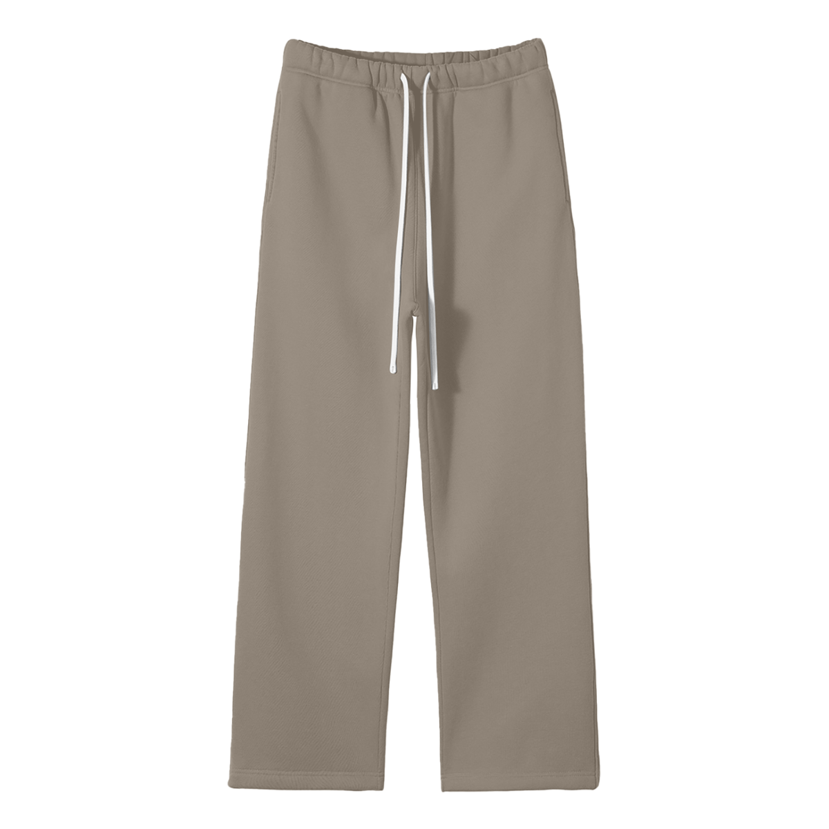 Fleece Straight-Leg Pants