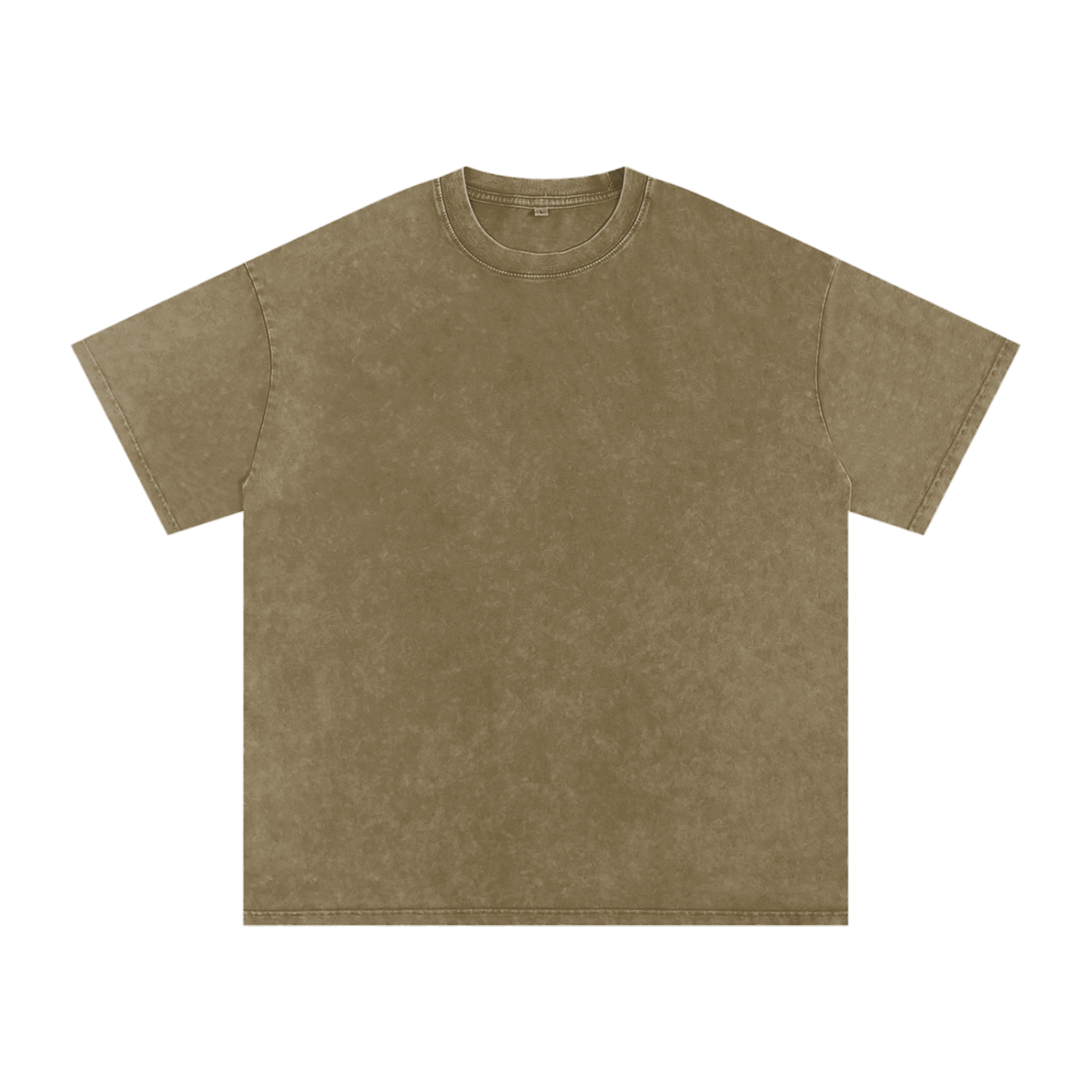 Snow Wash Oversized Cotton Tee