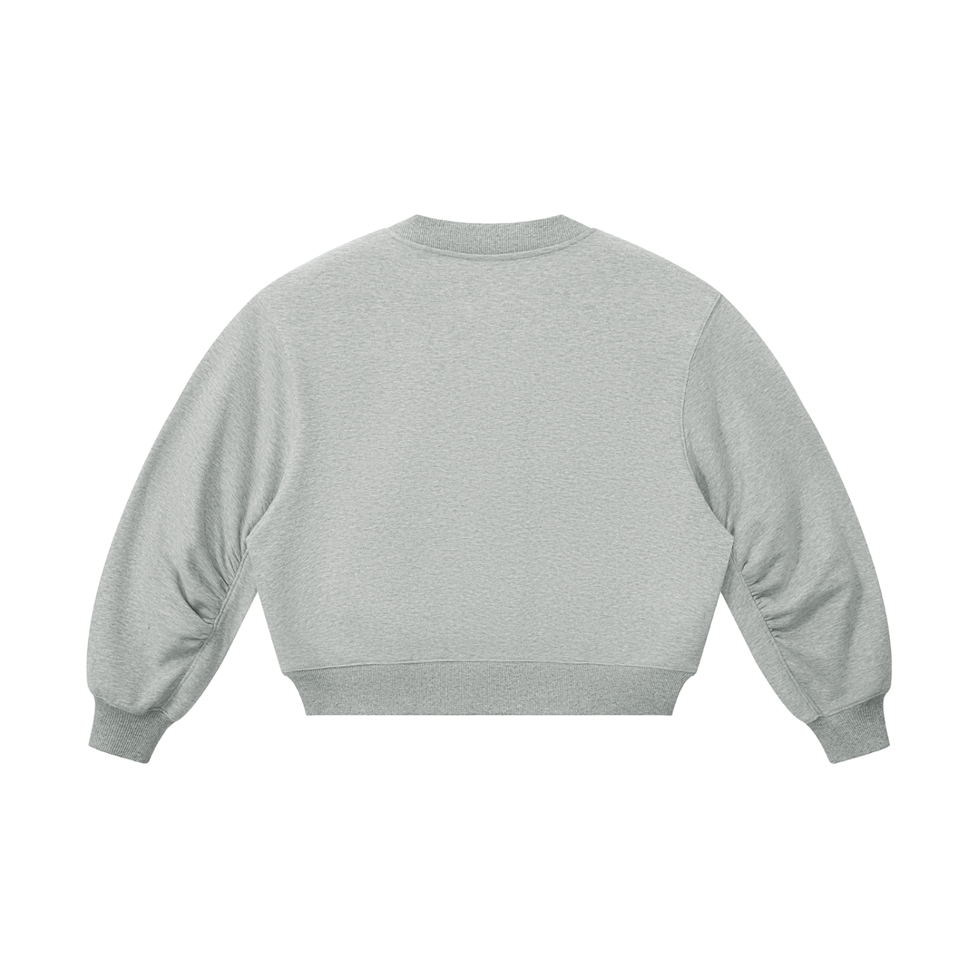 Crop V-Neck Sweatshirt