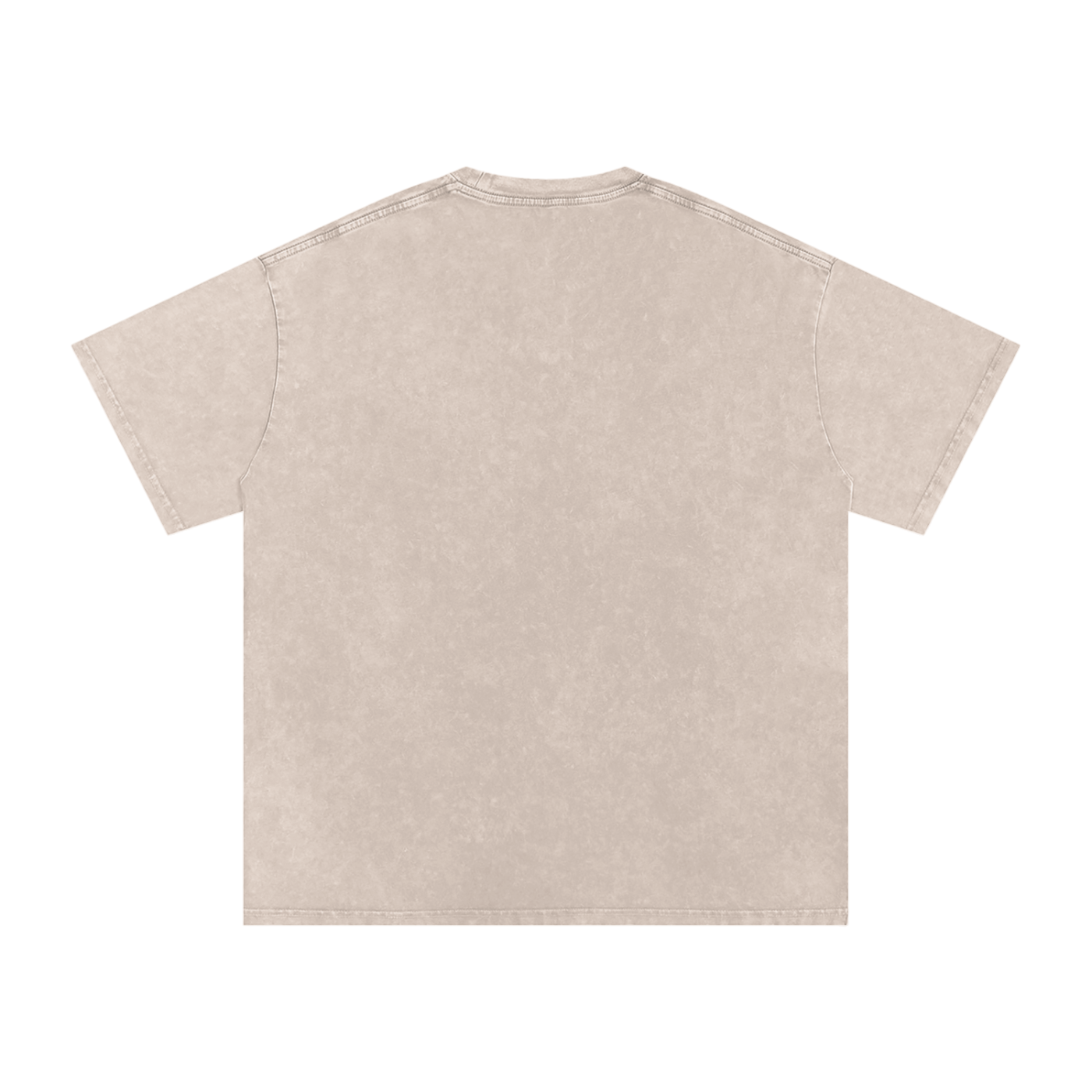 Snow Wash Oversized Cotton Tee
