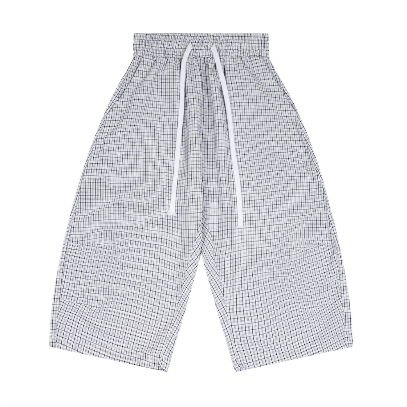 Plaid Capri Shorts